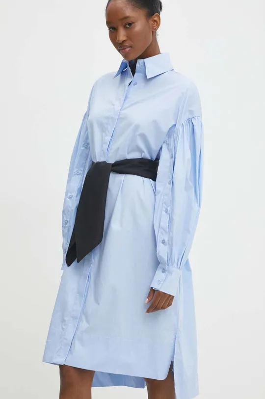 blu Answear Lab vestito in cotone Donna