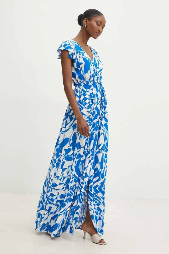 Сукня Answear Lab візерунок блакитний LS4006.HWK