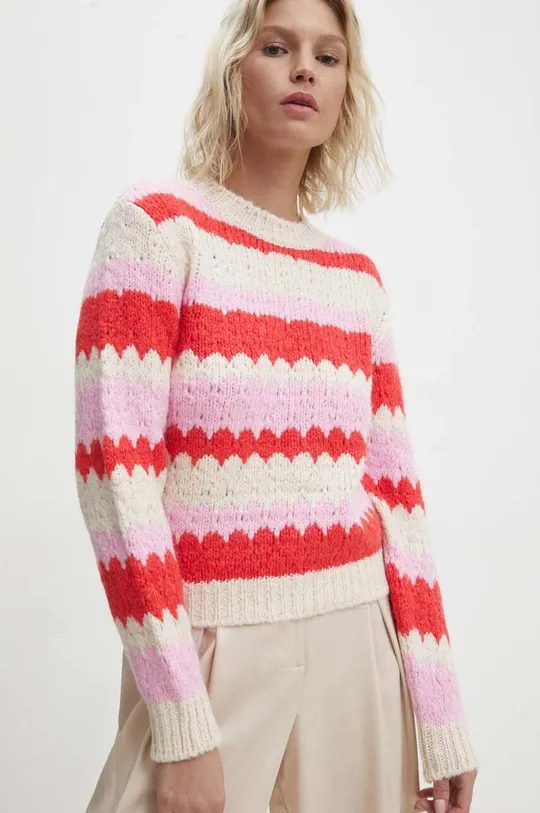 różowy Answear Lab sweter Damski