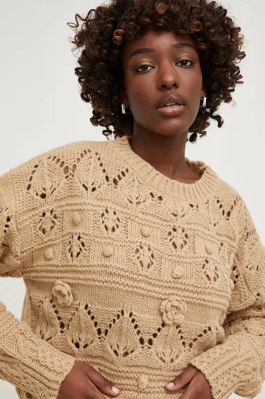 bézs Answear Lab pulóver Női