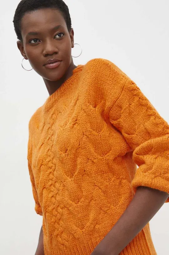 pomarańczowy Answear Lab sweter Damski