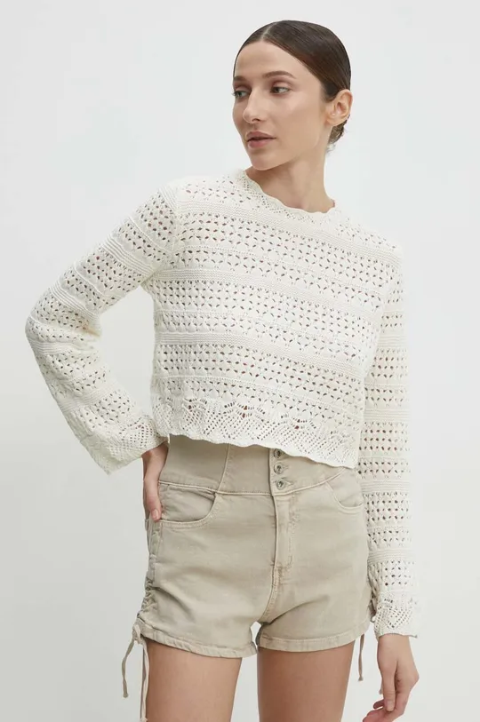 beige Answear Lab maglione in cotone Donna