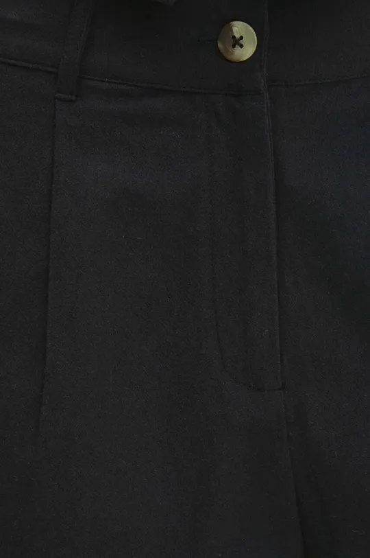 črna Bombažne kratke hlače Answear Lab
