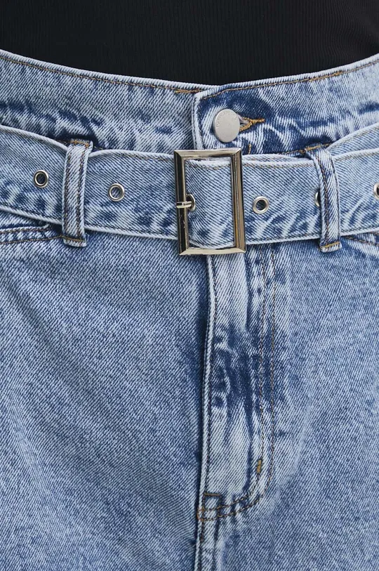 niebieski Answear Lab szorty jeansowe