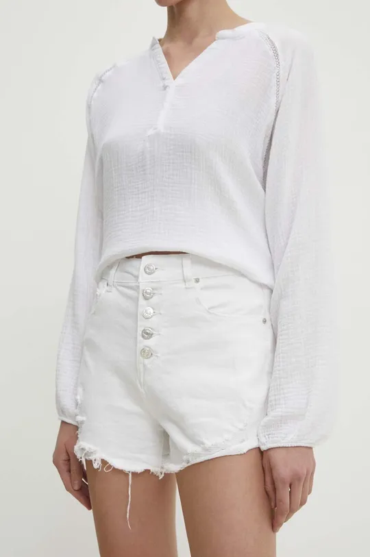 bijela Traper kratke hlače Answear Lab Ženski