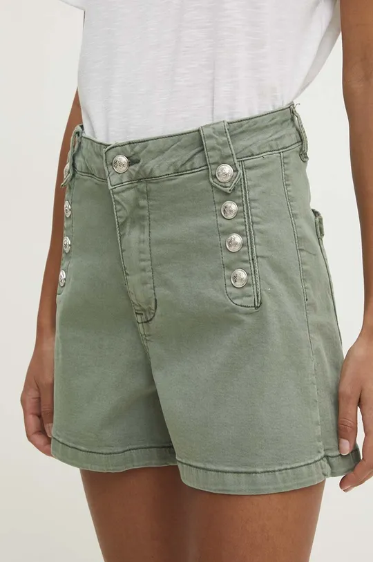 zelena Traper kratke hlače Answear Lab Ženski