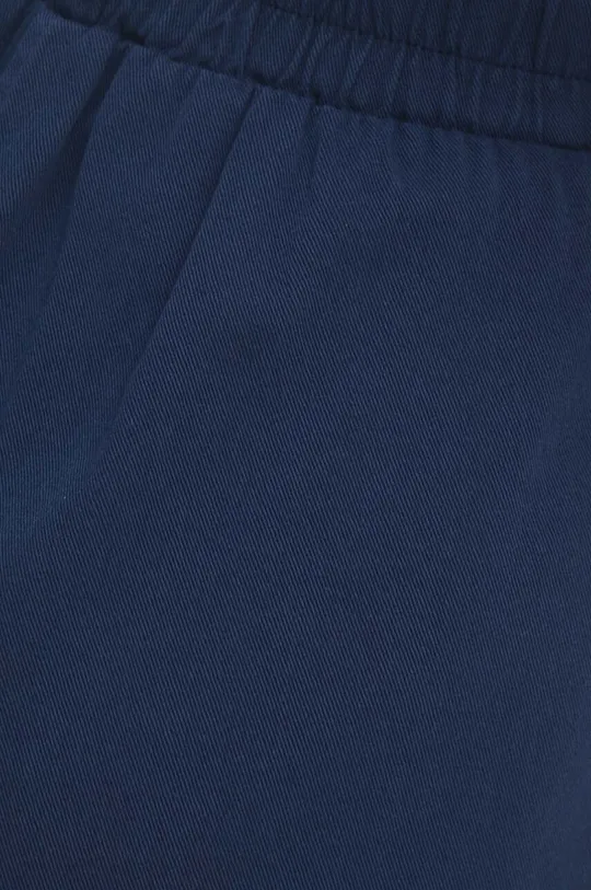 тёмно-синий Хлопковые шорты Answear Lab