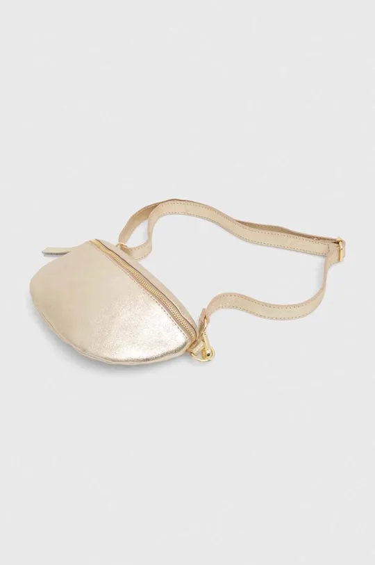 Δερμάτινη τσάντα φάκελος Answear Lab χρυσαφί