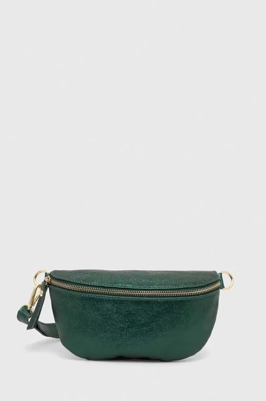 zelena Kožna torbica oko struka Answear Lab Ženski