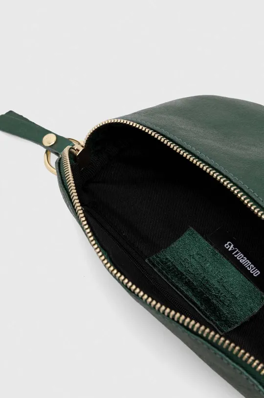 зелений Шкіряна сумка на пояс Answear Lab