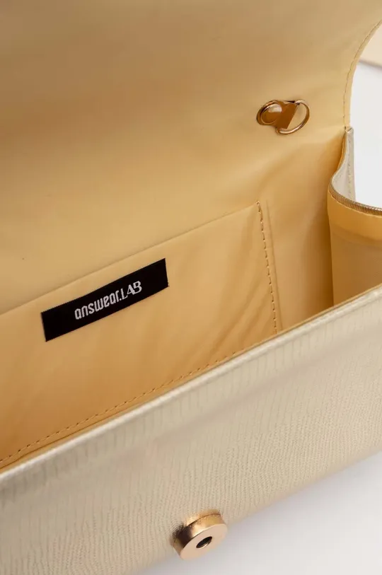 zlatna Pismo torbica Answear Lab