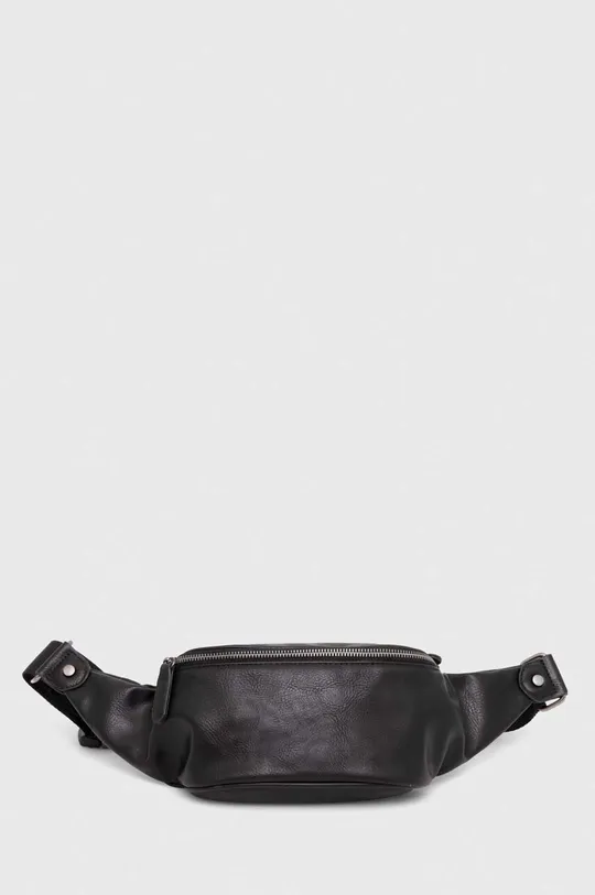 чорний Шкіряна сумка на пояс Answear Lab Жіночий