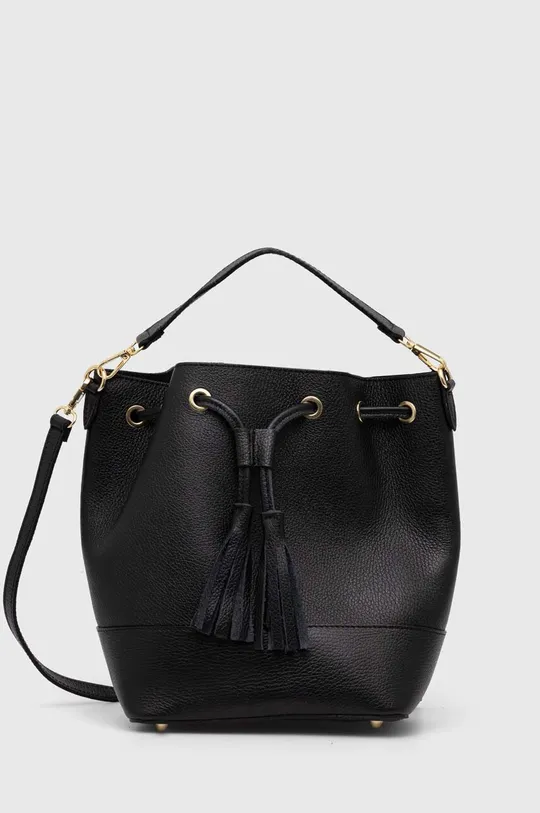 nero Answear Lab borsa a mano in pelle Donna