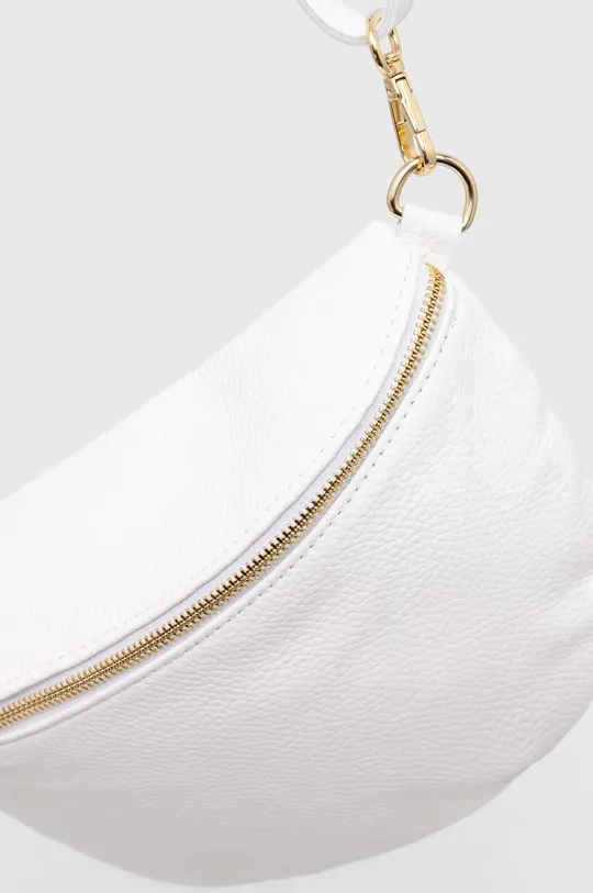λευκό Δερμάτινη τσάντα φάκελος Answear Lab