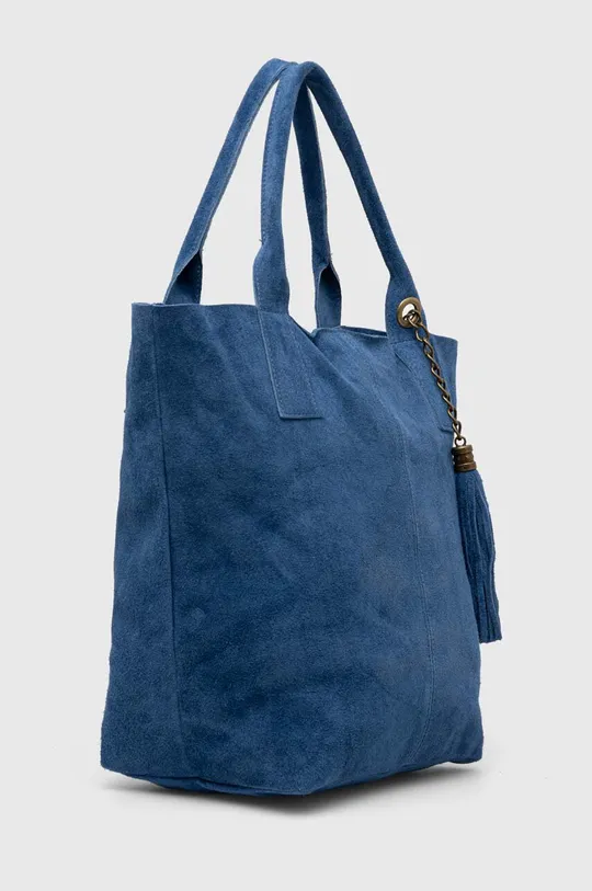 Замшевая сумочка Answear Lab голубой
