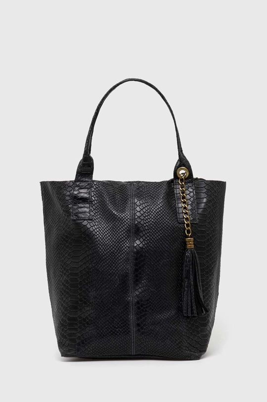 nero Answear Lab borsa a mano in pelle Donna