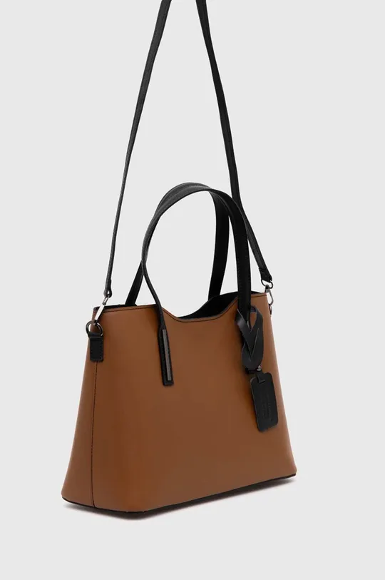 Кожаная сумочка Answear Lab коричневый