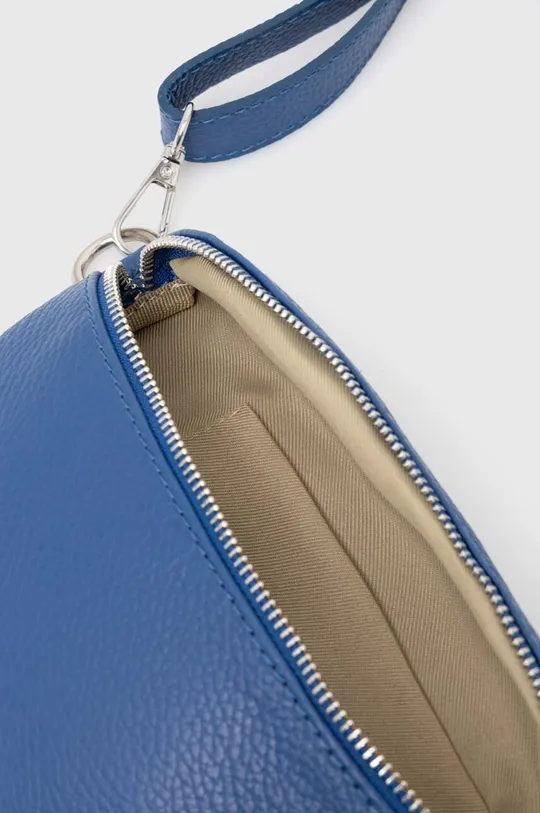блакитний Шкіряна сумка на пояс Answear Lab