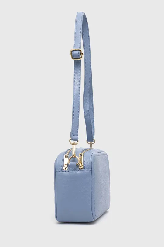 Шкіряна сумочка Answear Lab блакитний