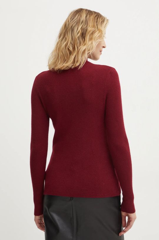 Odzież Answear Lab sweter 74045.FLK bordowy