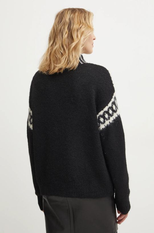 Odzież Answear Lab sweter z wełną iy24731.fos czarny