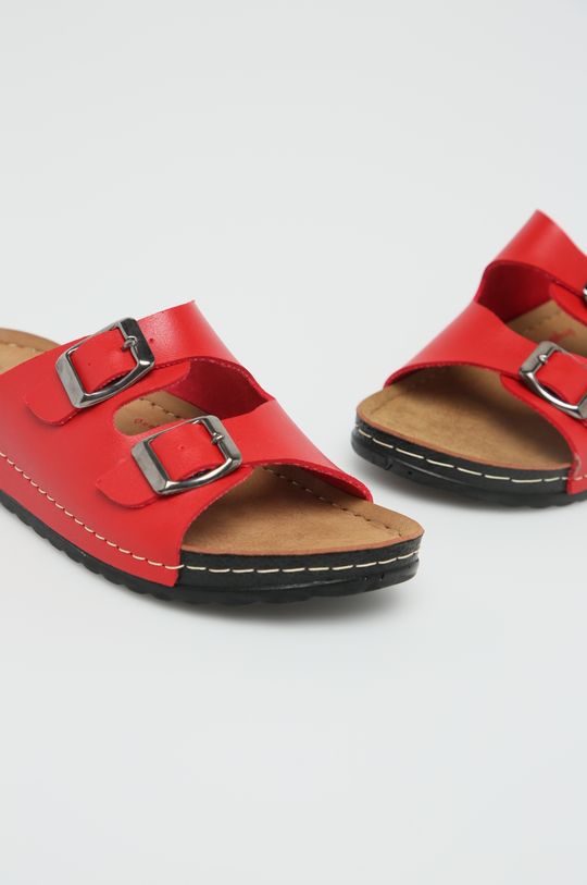 Answear - Šľapky Hit Shoes červená