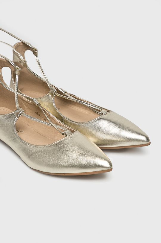 Answear - Baleríny Lily Shoes zlatá