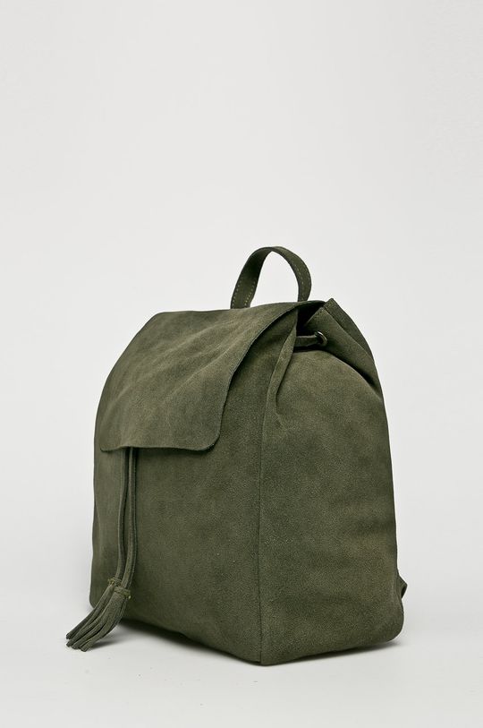 Answear - Kožený ruksak <p>Základná látka: 100% Semišová koža</p>