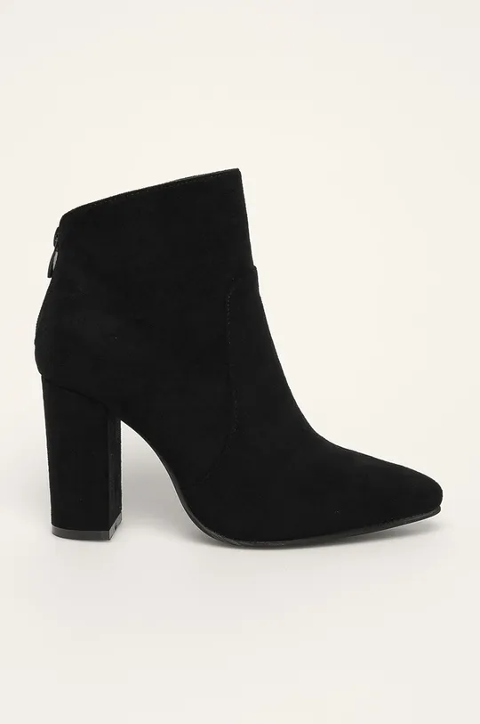 čierna Answear - Členkové topánky Ideal Shoes Dámsky