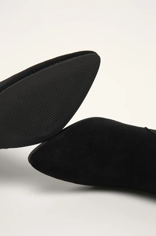 fekete Answear - Bokacsizma Ideal Shoes