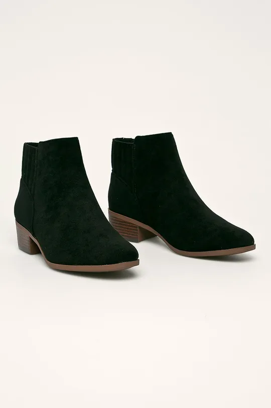 Answear - Členkové topánky SDS čierna