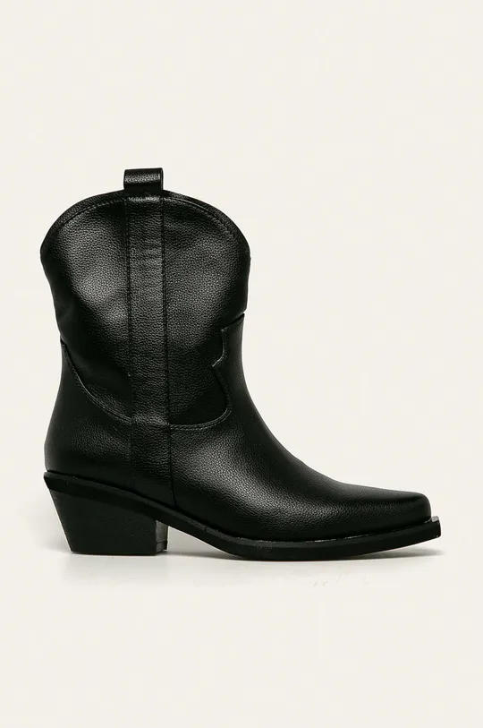čierna Answear - Kovbojské topánky Super Mode Dámsky