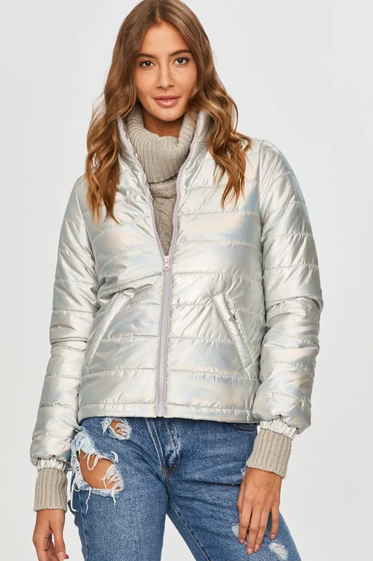 ezüst Answear Lab - Rövid kabát Női