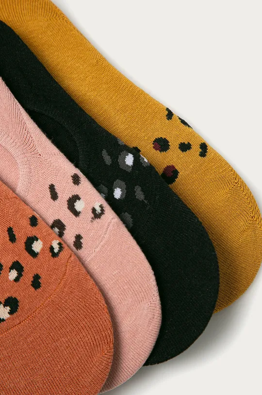 Answear Lab - Členkové ponožky (4-pak) viacfarebná