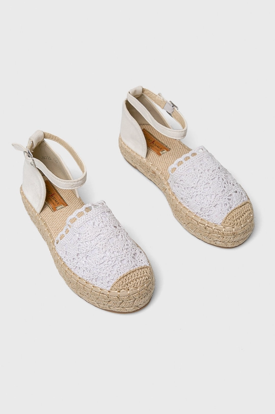 Answear - Espadrilky Guapissima biela