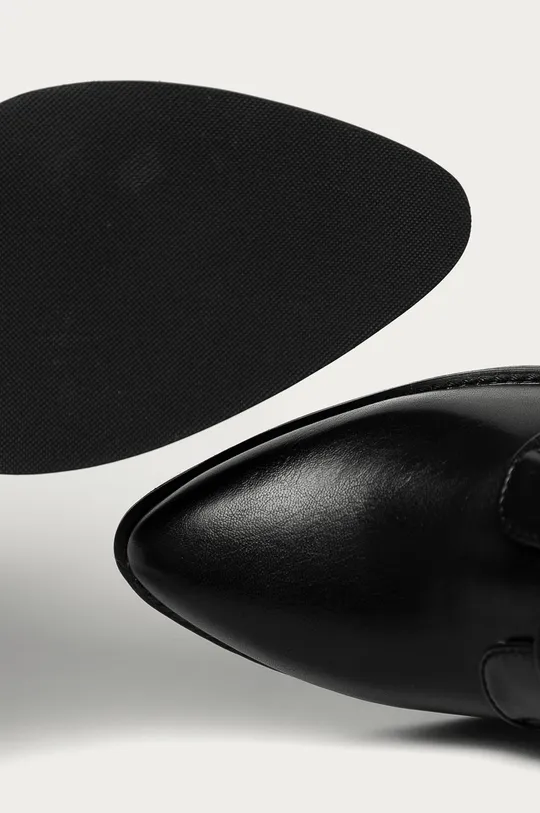 čierna Answear Lab - Členkové topánky Moov