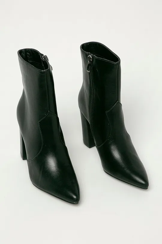 Answear Lab - Členkové topánky Tulipano čierna