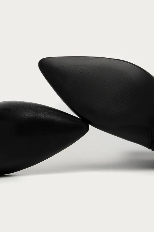 čierna Answear Lab - Členkové topánky Tulipano