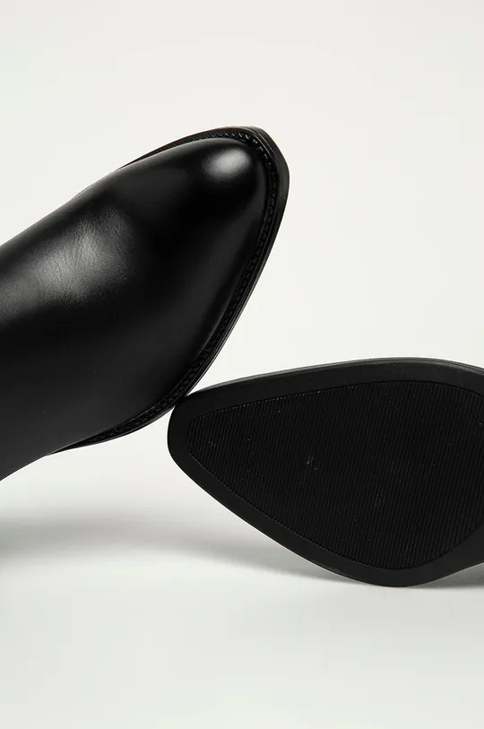 čierna Answear Lab - Kovbojské topánky Lovery