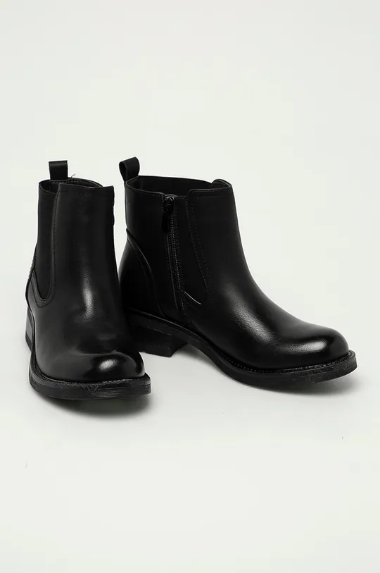 Answear Lab - Členkové topánky Vera Bloom čierna