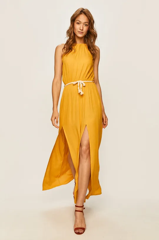 жовтий Answear - Плаття Жіночий