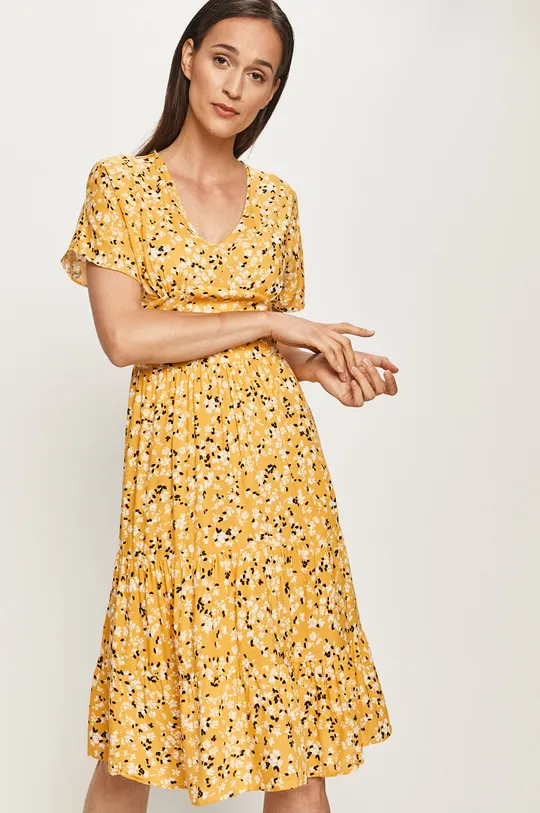 жовтий Answear - Плаття Answear Lab Жіночий