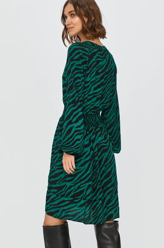 зелёный Answear Lab - Платье
