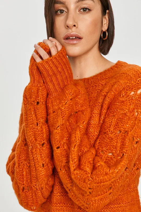 pomarańczowy Answear Lab - Sweter