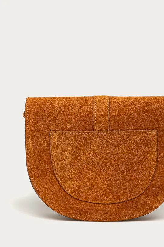 Answear - Kožená taška Answear Lab  100% Semišová koža