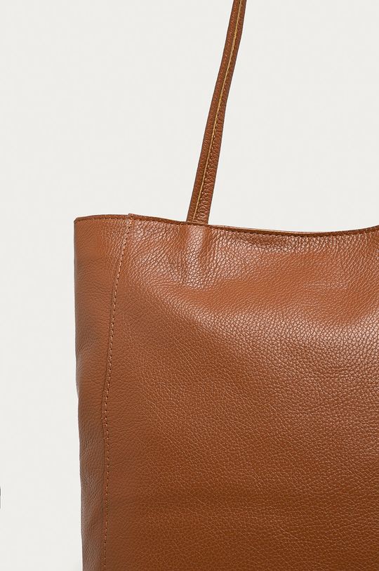 Answear - Шкіряна сумочка Answear Lab золотисто-коричневий