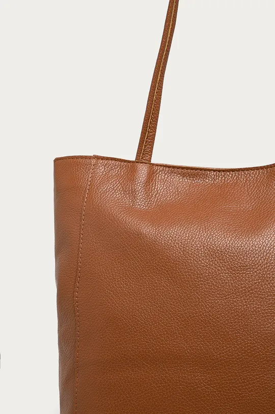Answear - Кожаная сумочка Answear Lab коричневый