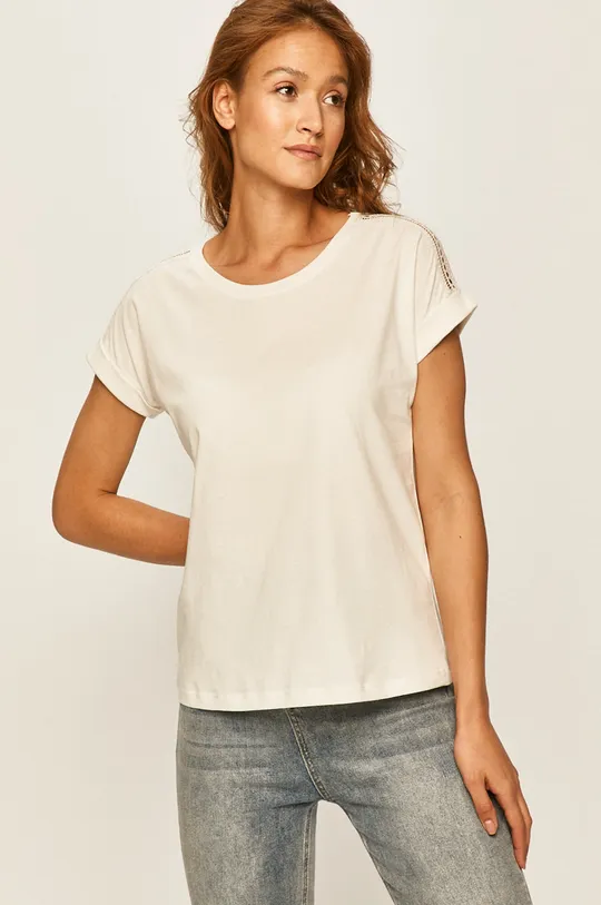 fehér Answear - T-shirt Női