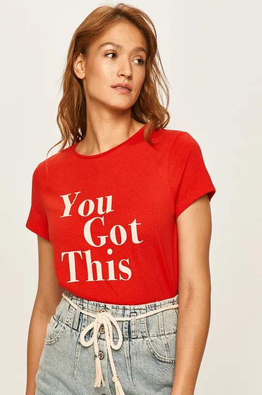 piros Answear - T-shirt