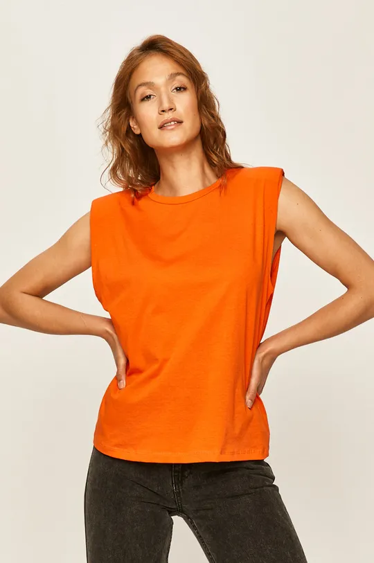 narancssárga Answear - T-shirt Női